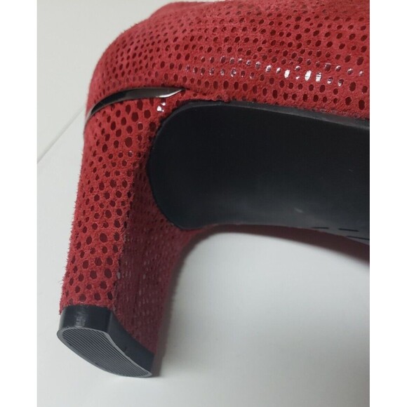 Vaneli Women’s Dark Red Genuine Suede Padded Shoes 9M Office Wedding Guest NWOB - Picture 11 of 11